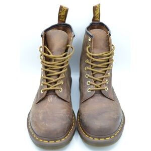 Dr. Martens 1460 Crazy Horse Leather Lace Up Boots